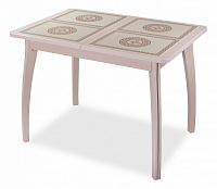 мебель Стол обеденный Каппа ПР с плиткой и мозаикой DOM_Kappa_PR_VP_MD_07_VP_MD_pl_52