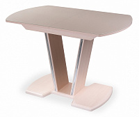 мебель Стол обеденный Танго со стеклом DOM_Tango_PO-1_MD_st-KR_03-1_MD