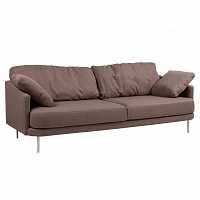 мебель Диван Camber Sofa прямой серо-розовый