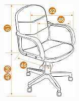 мебель Кресло компьютерное Baggi TET_9851