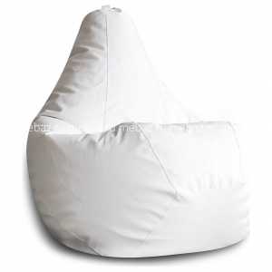 мебель Кресло-мешок Белая ЭкоКожа XL