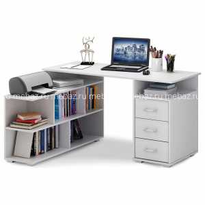 мебель Стол письменный Барди-1 MAS_MST-USB-01-R-16BEL