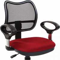 мебель Кресло компьютерное Chairman 450 красный/черный