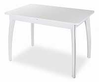 мебель Стол обеденный Танго ПР со стеклом DOM_Tango_PR_BL_st-BL_07_VP_BL