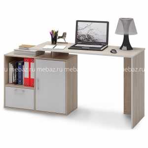 мебель Стол письменный Слим-4 MAS_MST-SSL-04-R-16DSB