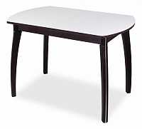 мебель Стол обеденный Танго ПО-1 со стеклом DOM_Tango_PO-1_VN_st-BL_07_VP_VN