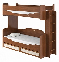мебель Кровать двухъярусная Робинзон 2 ИД 01.164а 800х1900
