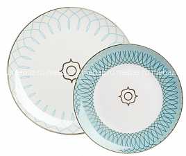 Комплект тарелок Turquoise Veil