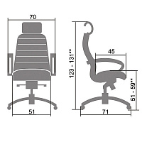 мебель Кресло для руководителя Samurai KL-2 MTT_33011035