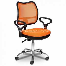 Кресло компьютерное Бюрократ CH-799SL оранжевое