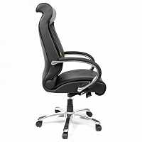 мебель Кресло для руководителя Chairman 420 черный/хром, черный
