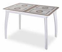 мебель Стол обеденный Танго ПР со стеклом DOM_Tango_PR_BL_st-71_07_VP_BL