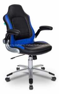 мебель Кресло игровое VIKING-1/BL+BLUE