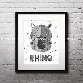 Постер Rhino А4
