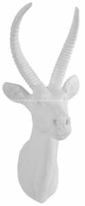 мебель Декоративная голова антилопы Сorza White