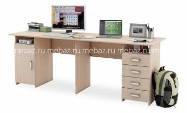 мебель Стол письменный Лайт-13 MAS_PSLT-13-DM