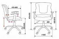 мебель Кресло компьютерное CH-323AXSN/B