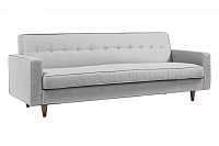 мебель Диван Bantam Sofa Большой прямой светло-серый
