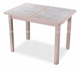 Стол обеденный Каппа ПР с плиткой и мозаикой DOM_Kappa_PR_VP_MD_04_MD_pl_32