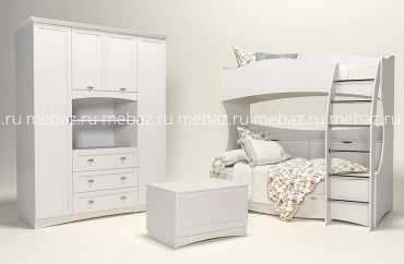 мебель Гарнитур для детской Прованс-5 SLV_Provans_system_childrens_room_4
