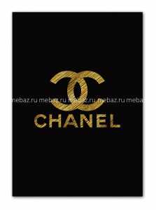 мебель Постер Chanel gold А3