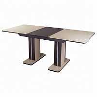 мебель Стол обеденный Альфа ПР-2 с камнем DOM_Alfa_PR-2_KM_06_6_VN_05-2_LDSP_VN_KR_KM_06