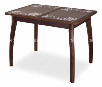 мебель Стол обеденный Каппа ПР с плиткой и мозаикой DOM_Kappa_PR_VP_OR_07_VP_OR_pl_44