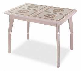 Стол обеденный Каппа ПР с плиткой и мозаикой DOM_Kappa_PR_VP_MD_07_VP_MD_pl_52