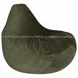 Кресло-мешок Зеленый Микровельвет XL