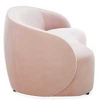 мебель Диван Rondo Sofa полукруглый розовый