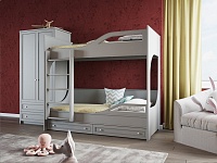 мебель Кровать двухъярусная Лауро FSN_4s-lauro-l 900х1900