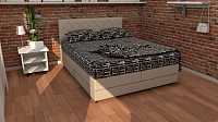 мебель Кровать двуспальная Уэльс 2000x1800