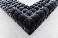 мебель Диван Ostin угловой модульный чёрный