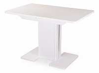 мебель Стол обеденный Румба ПР-1 с камнем DOM_Rumba_PR-1_KM_04_BL_05-1_BL_BL_KM_04