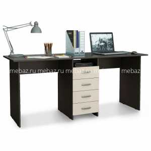 мебель Стол письменный Тандем-2 MAS_MST-SDT-02-R-16VD