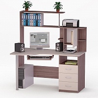 мебель Стол компьютерный Рональд-4 MAS_KCR-4_YADM