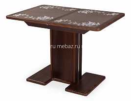 Стол обеденный Каппа ПР с плиткой и мозаикой DOM_Kappa_PR_VP_OR_05_OR_OR_pl_44