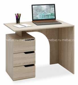мебель Стол письменный Нейт-1 MAS_MST-STN-01-R-16-DS