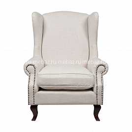 Кресло Collins Wingback Chair белое