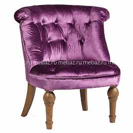 Кресло Sophie Tufted Slipper Chair сиреневое