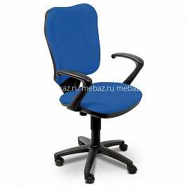 Кресло компьютерное Бюрократ CH-540AXSN синее