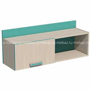 мебель Полка комбинированная Рико НМ 011.38 SLV_NM_011_38_Rico_1