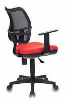 мебель Кресло компьютерное Бюрократ CH-797AXSN красное