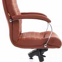мебель Кресло компьютерное Chairman 480 коричневый/хром, черный