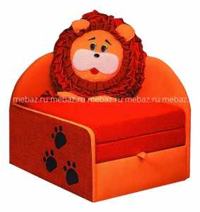 мебель Диван-кровать Мася-11 Лев 8071127 оранжевый/красный 780х1850
