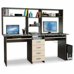 мебель Стол компьютерный Тандем-2П MAS_T2PN_VD