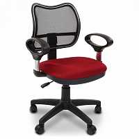 мебель Кресло компьютерное Chairman 450 красный/черный
