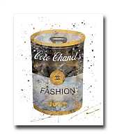 мебель Постер Баночка Coco Chanel's A3