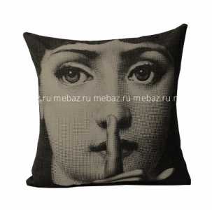мебель Подушка с портретом Лины Пьеро Форназетти Silence