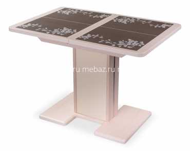 мебель Стол обеденный Каппа ПР с плиткой и мозаикой DOM_Kappa_PR_VP_MD_05_MD_KR_pl_44